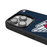 Cleveland Guardians Personalized Stripe Bump Phone Case for Apple iPhone