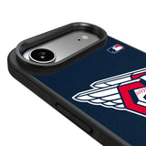 Cleveland Guardians Personalized Stripe Bump Phone Case for Apple iPhone