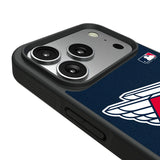 Cleveland Guardians Personalized Stripe Bump Phone Case for Apple iPhone