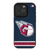 Cleveland Guardians Personalized Stripe Bump Phone Case for Apple iPhone