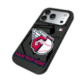 Cleveland Guardians Personalized Tilt Bump Phone Case for Apple iPhone