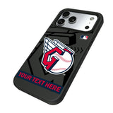 Cleveland Guardians Personalized Tilt Bump Phone Case for Apple iPhone