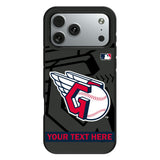 Cleveland Guardians Personalized Tilt Bump Phone Case for Apple iPhone