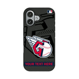 Cleveland Guardians Personalized Tilt Bump Phone Case for Apple iPhone
