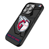 Cleveland Guardians Personalized Tilt Bump Phone Case for Apple iPhone