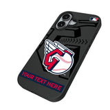 Cleveland Guardians Personalized Tilt Bump Phone Case for Apple iPhone