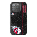 Cleveland Guardians Sidebar Black Bling Phone Case for Apple iPhone