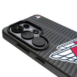Cleveland Guardians Text Backdrop MagSafe Compatible Phone Case for Samsung Galaxy 26 Series