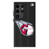 Cleveland Guardians Text Backdrop MagSafe Compatible Phone Case for Samsung Galaxy