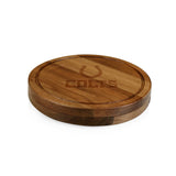 Indianapolis Colts - Acacia Circo Cheese Cutting Board & Tools Set