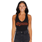 Syracuse Cursive Black Bodysuit