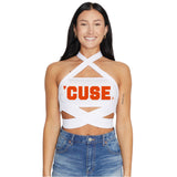 Syracuse White Multiway Bandeau Top