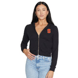 Syracuse Waffle Knit Zip Up Hoodie