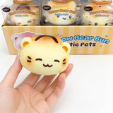 Meow Bear Bun Cutie Pets Slow Rising Squishy