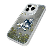 Dallas Cowboys 1966-1969 Historic Collection Linen Glitter Phone Case for Apple iPhone