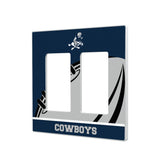 Dallas Cowboys 1966-1969 Historic Collection Passtime Hidden-Screw Light Switch Plate