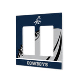 Dallas Cowboys 1966-1969 Historic Collection Passtime Hidden-Screw Light Switch Plate
