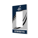 Dallas Cowboys 1966-1969 Historic Collection Passtime Hidden-Screw Light Switch Plate