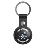 Dallas Cowboys 1966-1969 Historic Collection Personalized Insignia Black Airtag Holder