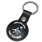 Dallas Cowboys 1966-1969 Historic Collection Personalized Insignia Black Airtag Holder