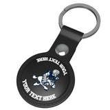Dallas Cowboys 1966-1969 Historic Collection Personalized Insignia Black Airtag Holder