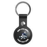 Dallas Cowboys 1966-1969 Historic Collection Personalized Insignia Black Airtag Holder