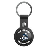 Dallas Cowboys 1966-1969 Historic Collection Personalized Insignia Black Airtag Holder
