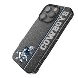 Dallas Cowboys 1966-1969 Historic Collection Sidebar Black Bling Phone Case for Apple iPhone
