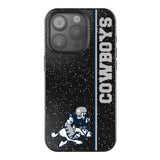 Dallas Cowboys 1966-1969 Historic Collection Sidebar Black Bling Phone Case for Apple iPhone
