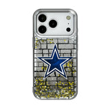 Dallas Cowboys Brick Glitter Phone Case for Apple iPhone