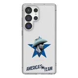 Dallas Cowboys Deco Clear Phone Case for Samsung Galaxy