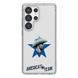 Dallas Cowboys Deco Clear Phone Case for Samsung Galaxy
