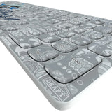 Dallas Cowboys Deco Curved Wireless Keyboard