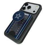 Dallas Cowboys Field PopSockets MagSafe-Compatible PopWallet+