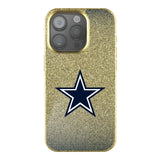 Dallas Cowboys Linen Bling Phone Case for Apple iPhone