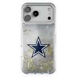 Dallas Cowboys Linen Glitter Phone Case for Apple iPhone