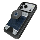 Dallas Cowboys Mesh PopSockets MagSafe-Compatible PopWallet+