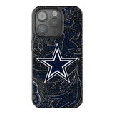 Dallas Cowboys Paisley Black Bling Phone Case for Apple iPhone