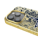 Dallas Cowboys Paisley Bling Phone Case for Apple iPhone