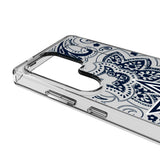 Dallas Cowboys Paisley Clear Phone Case for Samsung Galaxy