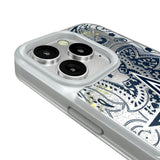 Dallas Cowboys Paisley Glitter Phone Case for Apple iPhone