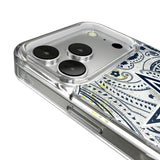 Dallas Cowboys Paisley Glitter Phone Case for Apple iPhone