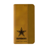 Dallas Cowboys Personalized Burn Folio Phone Case for Apple iPhone