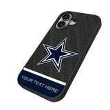 Dallas Cowboys Personalized EndZone Plus Bump Phone Case for Apple iPhone