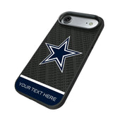 Dallas Cowboys Personalized EndZone Plus Bump Phone Case for Apple iPhone