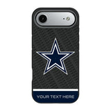 Dallas Cowboys Personalized EndZone Plus Bump Phone Case for Apple iPhone 17 Series