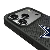 Dallas Cowboys Personalized EndZone Plus Bump Phone Case for Apple iPhone