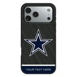 Dallas Cowboys Personalized EndZone Plus Bump Phone Case for Apple iPhone