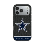 Dallas Cowboys Personalized EndZone Plus Bump Phone Case for Apple iPhone 17 Series
