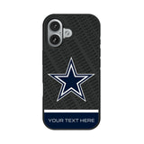 Dallas Cowboys Personalized EndZone Plus Bump Phone Case for Apple iPhone 17 Series